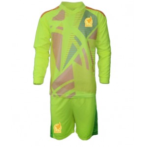 Fotbalové Dres Mexiko Brankářské Dětské Venkovní Oblečení Copa America 2024 Dlouhý Rukáv (+ trenýrky)